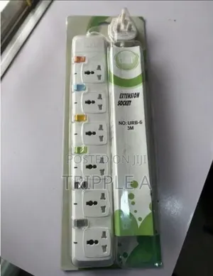 6 Way G T Uk Power Extension
