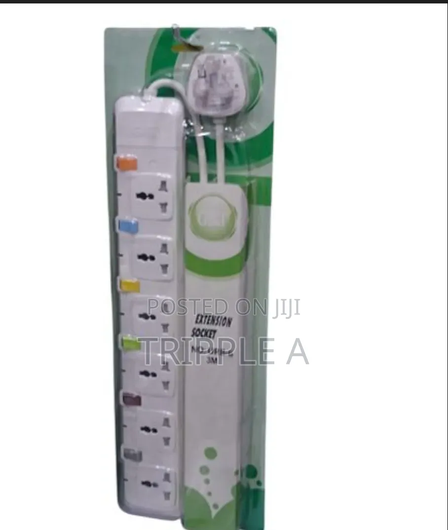 6 Way G T Uk Power Extension