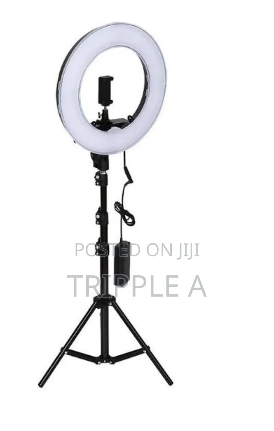 Mobile Stand With Ring Light