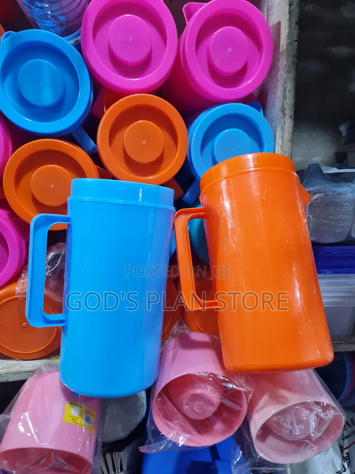 Round 2l Plastic Water Jug Plastic Water Jug