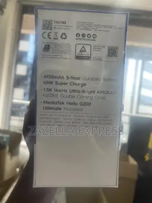 New Tecno Camon 50 256 GB Blue