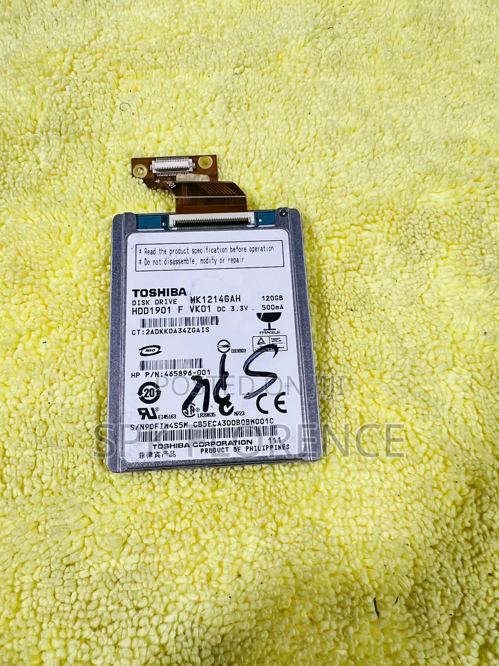 Toshiba 120gb SSD