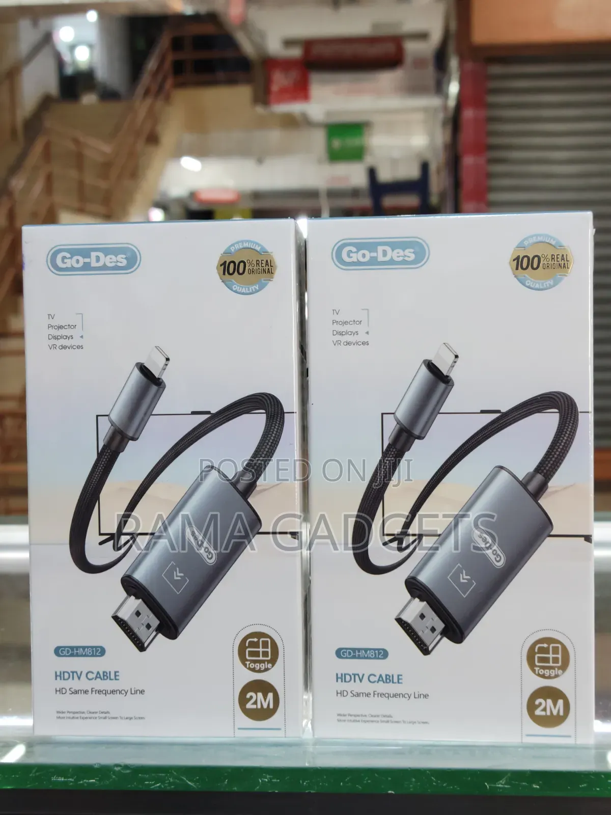 Go-Des Gd-Hm812 Lightning to Hdmi Cable.