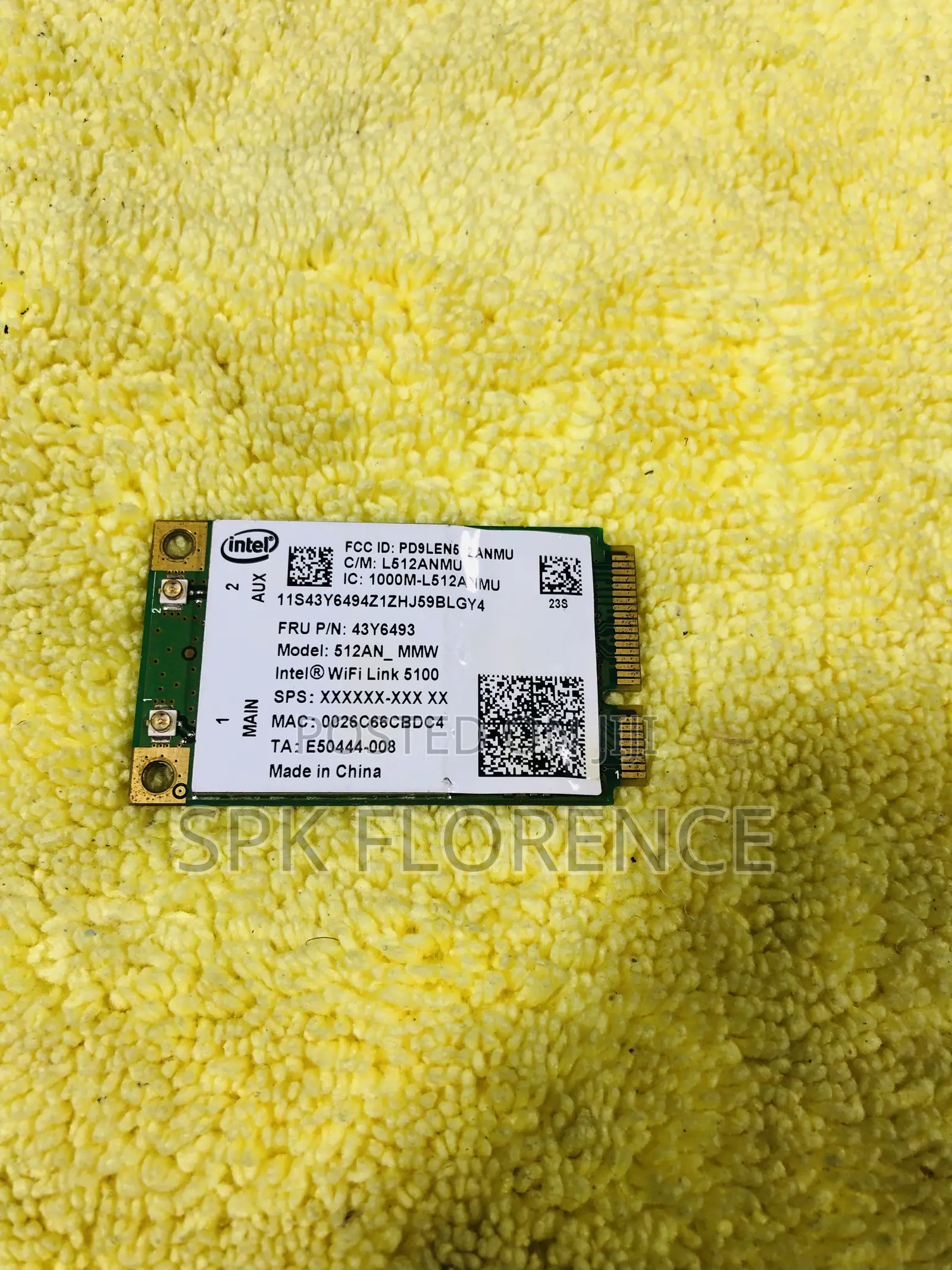 Intel Wifi Link 5100 Laptop Wireless Card,