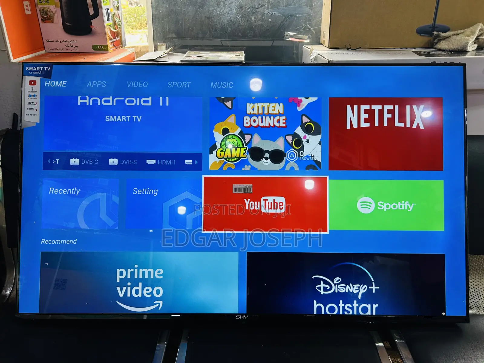 Sky 55 Smart Tv