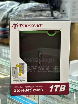 1tb Transcend External HDD
