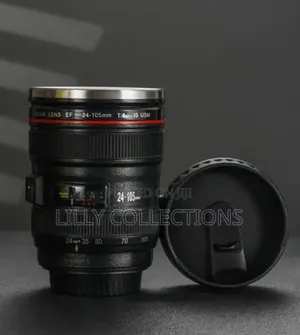 Simple Plastic Camera Lens Mug