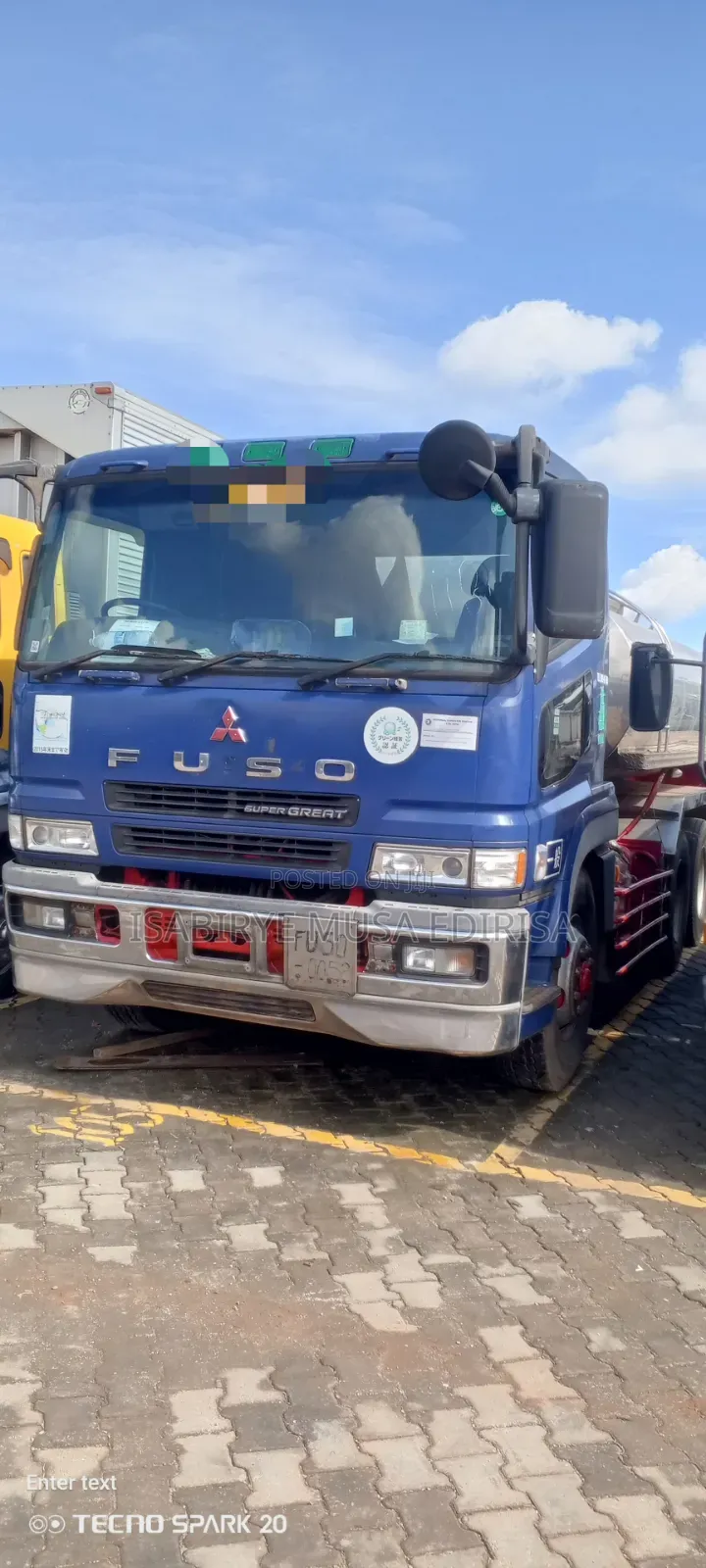Fuso Super Great Tank