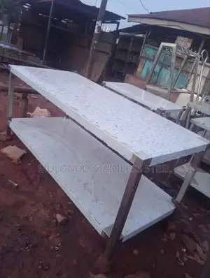Commercial Stainless Steel Working Table Double