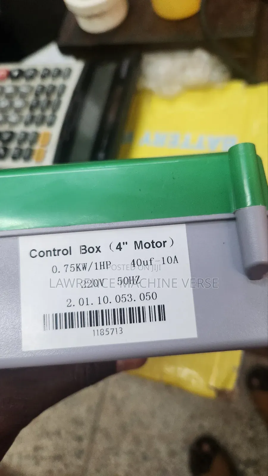 Control Box 1 Hose Power