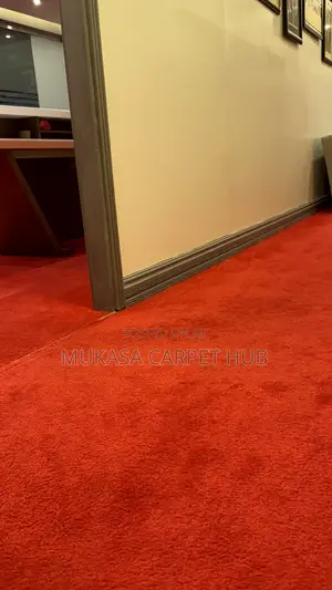 High-Quality Soft Red Carpet – Thick, Cozy Durable