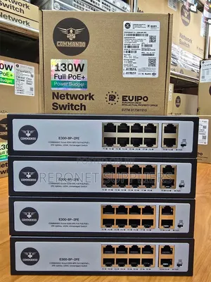 Commando 8port 10/100mbps Poe Switch