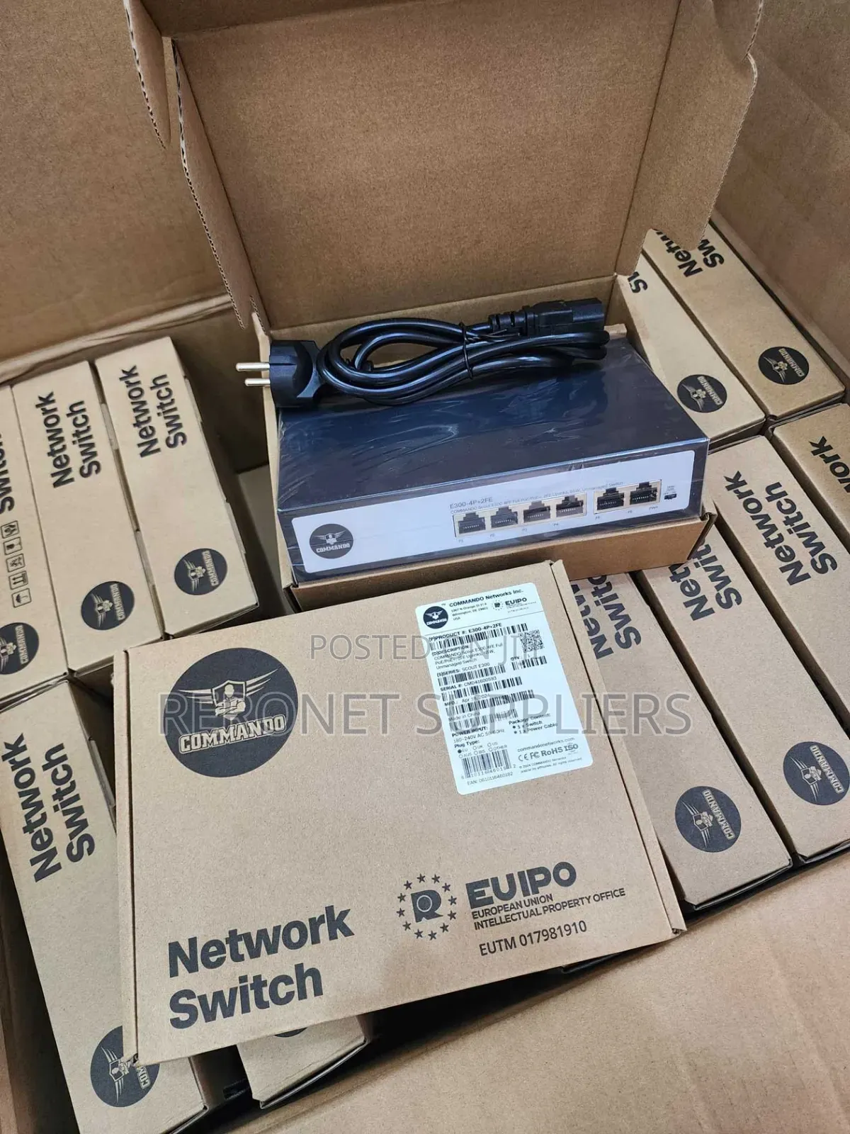 Commando 4port Poe Switch