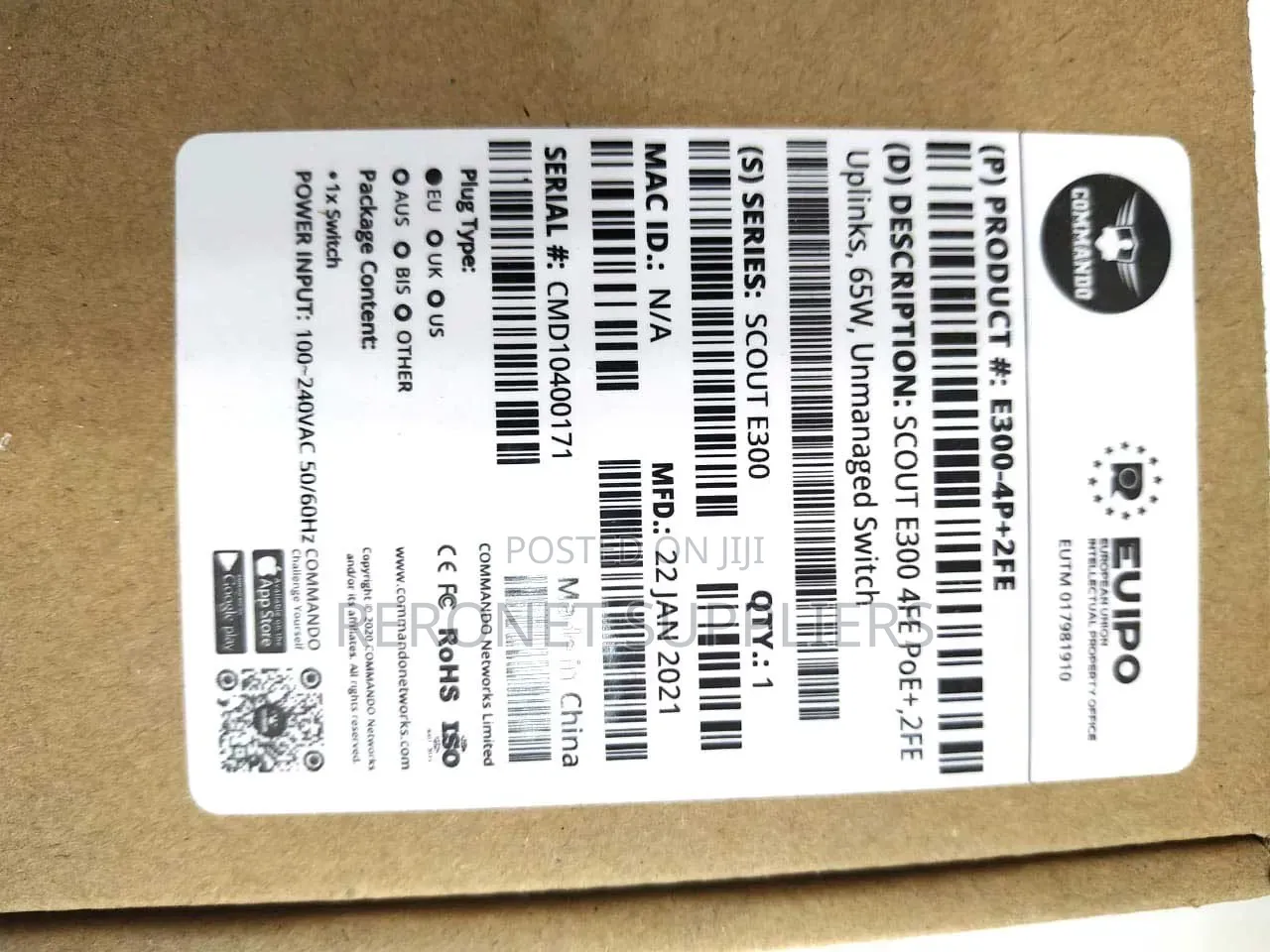 Commando 4port Poe Switch