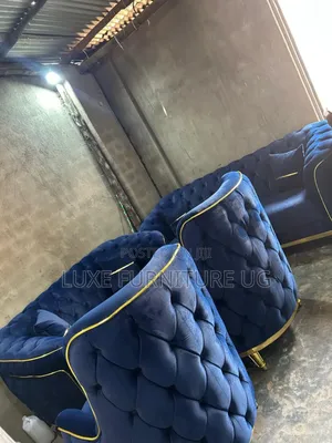 Modern Blue Sofa 7seater