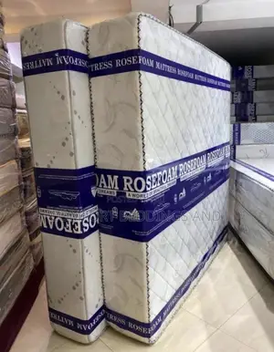 High Density Rose Foam Mattress 6*6 8 Inches