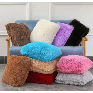 Fluffy Throw Pillow