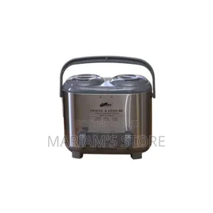15-Liter Stainless Steel Twin Hot and Cold Tea and Coffee Flask.