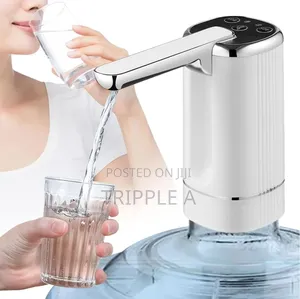 Automatic Water Dispenser Pump Black White