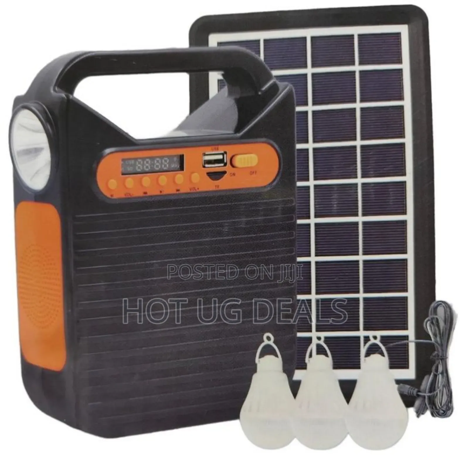 Easy Power Solar Lighting System With Radio,Usb Cable and Torch