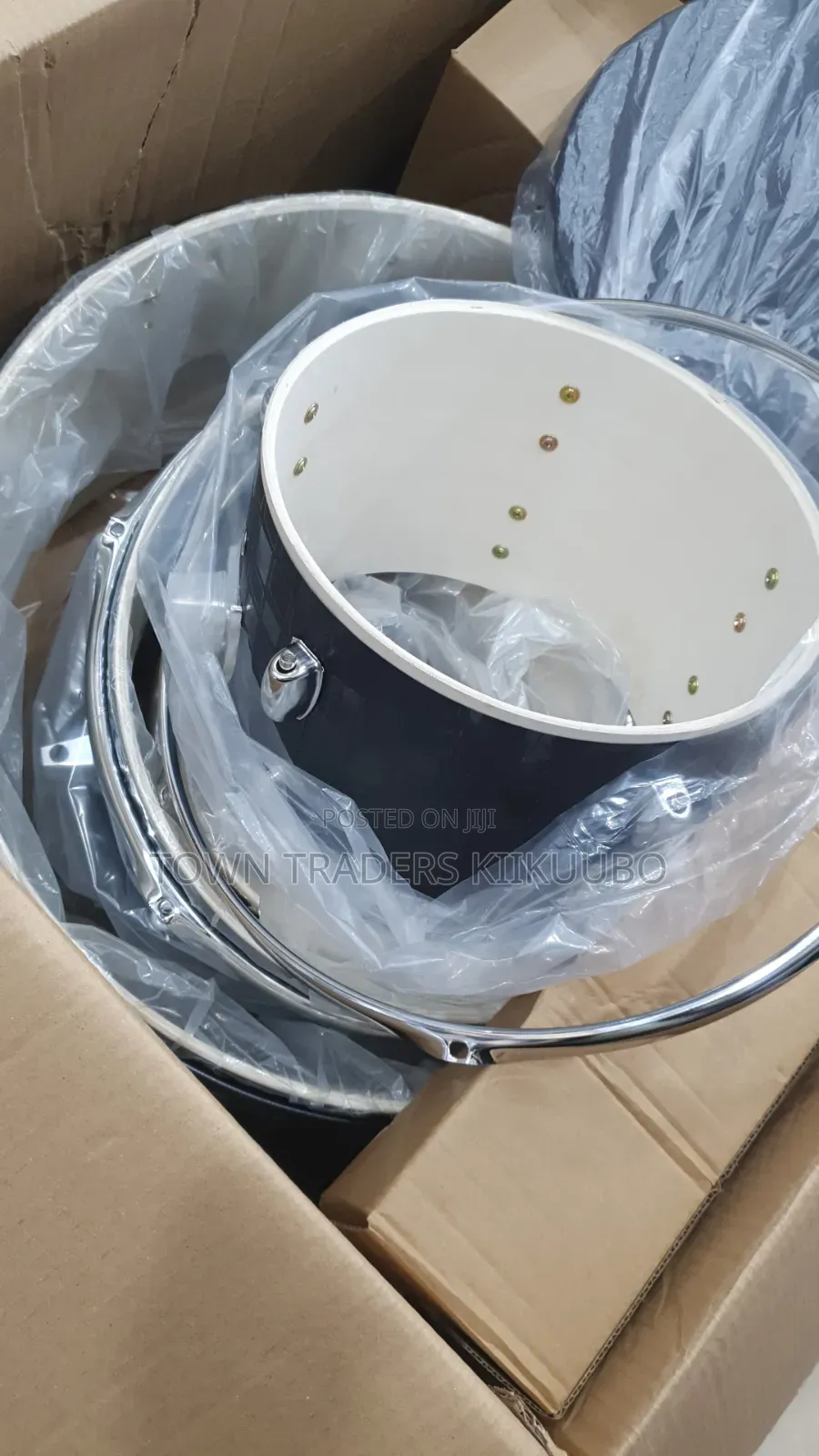 Si Black Acoustic Drum