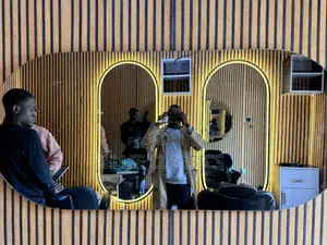 80by180 Oval Saloon Mirror