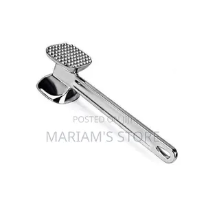 Double-Sided Stainless Steel Meat Tenderizer Hammer