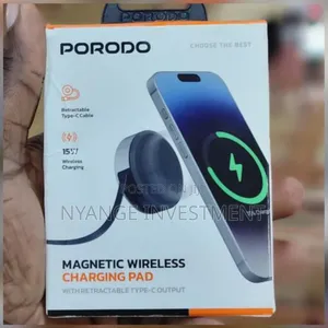 Porodo Magnetic Wireless Charging Pad . Magnetic Charging Pad