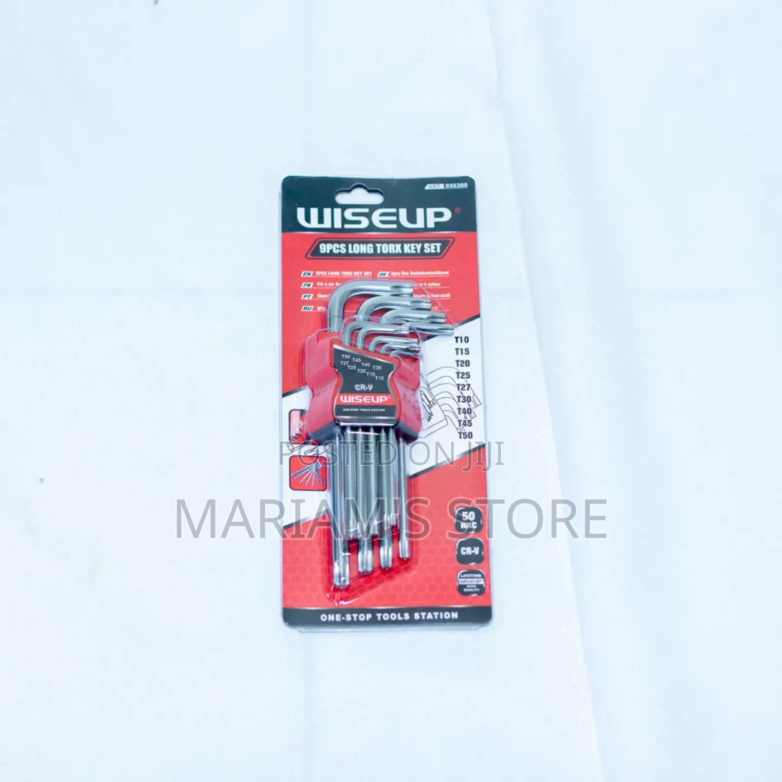 Wiseup 9-Piece Long Torx Key Set .
