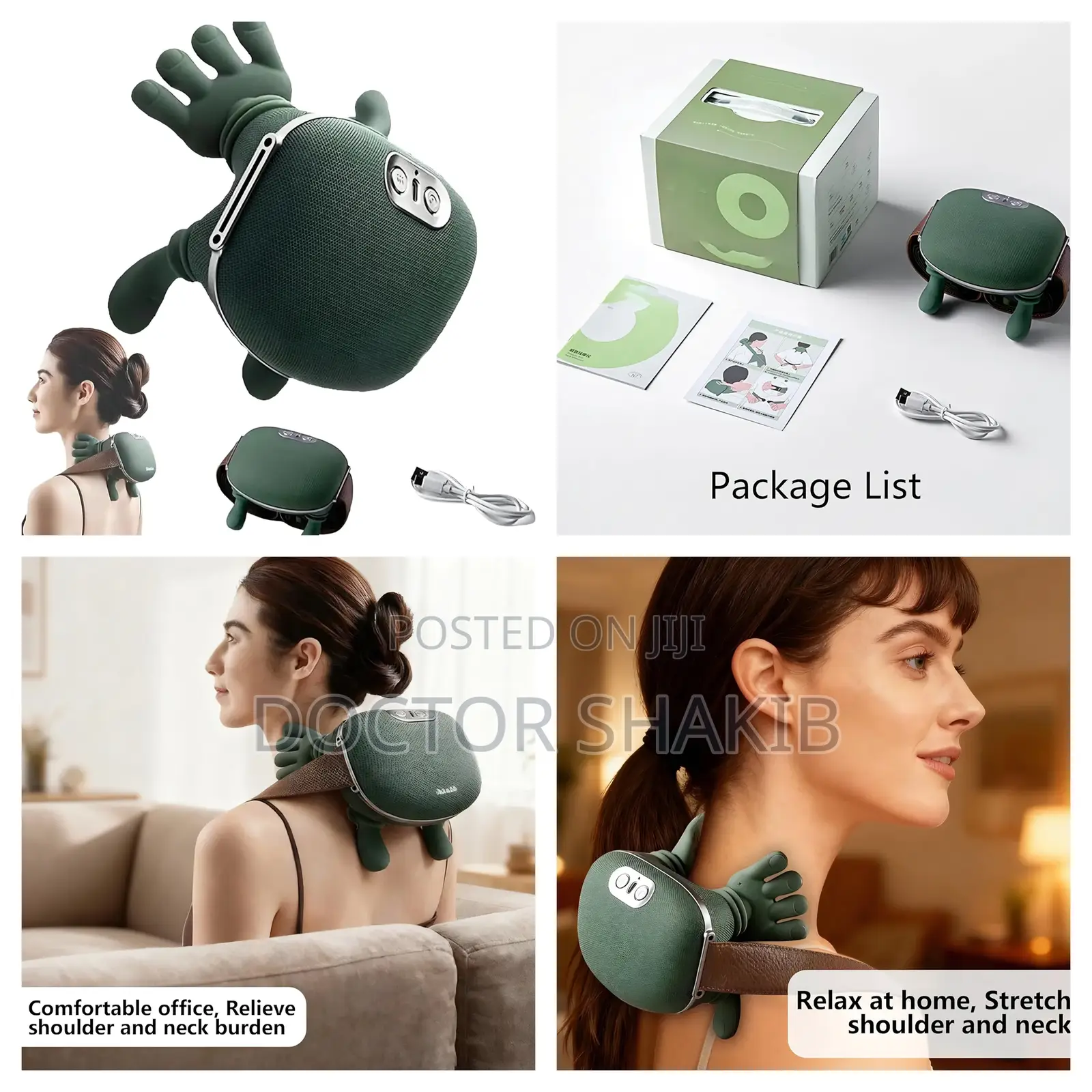 Bionic Heated Neck and Back Massager.