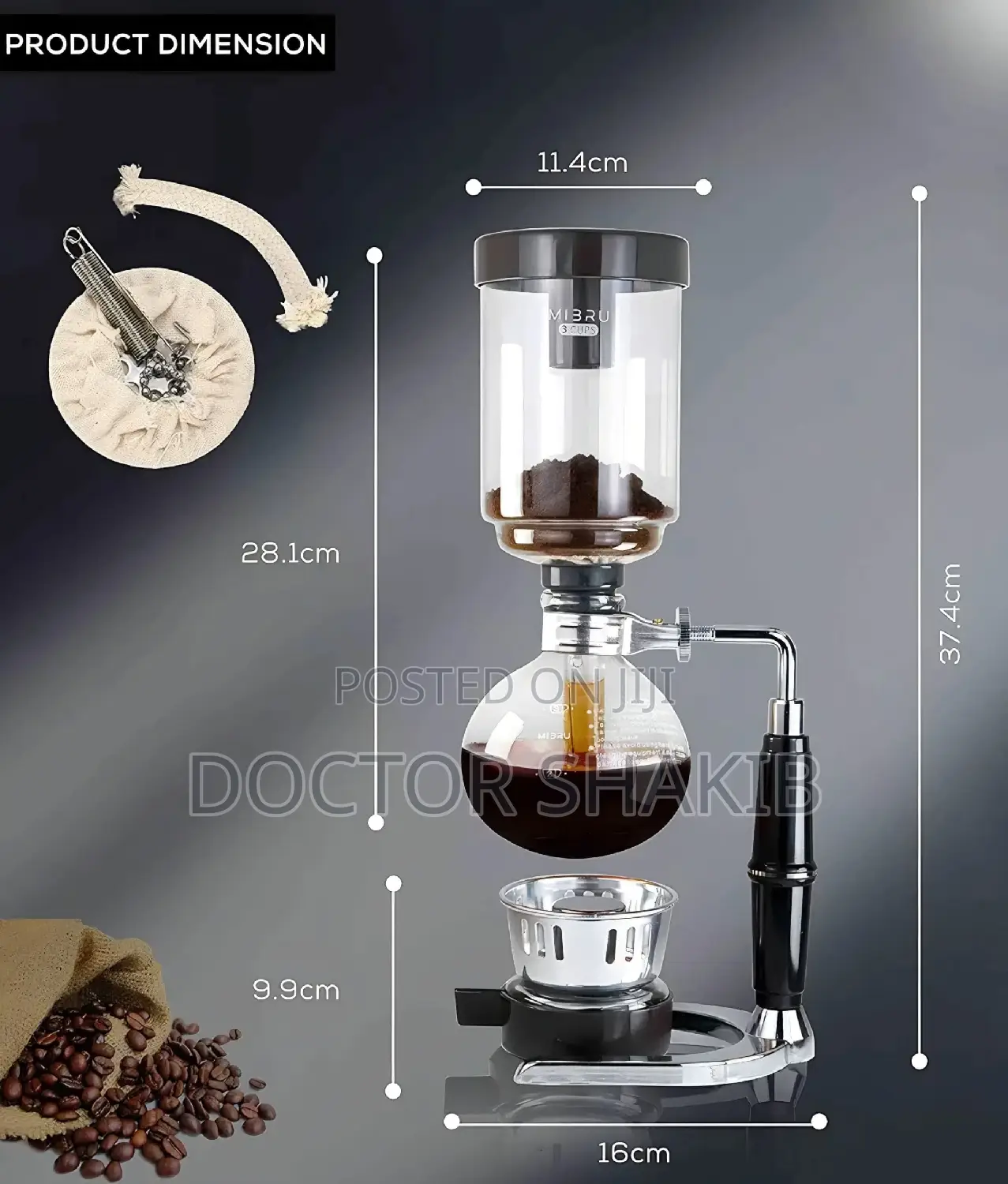Japanese-Style Siphon Coffee Maker