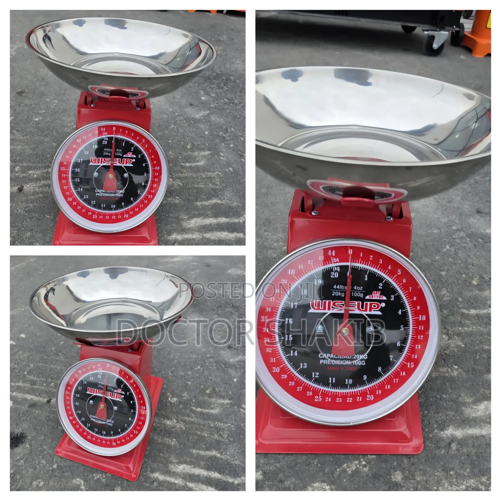 Wiseup Accurate 20kg Mechanical Kitchen Scale.