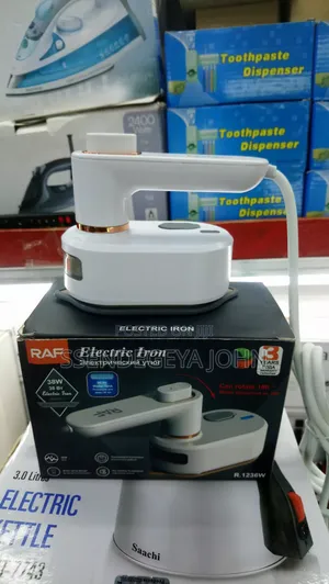 Raf R.1236w Portable Mini Travel Steam Iron.
