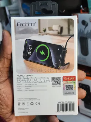 Earldom Ec-2170-C 240w T-Shaped Charging Cable