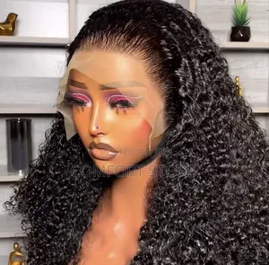 Water Wave in Big Volume Full Lace Closure Human Hair Wig