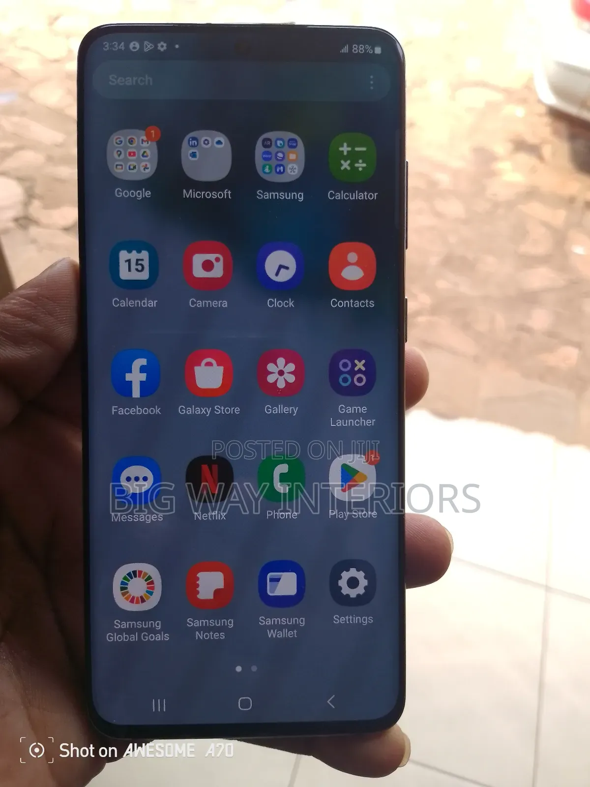 Samsung Galaxy S20 128 GB Blue