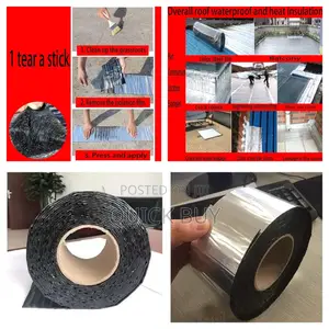 Waterproof Aluminium Foil Universal Leak Sealant Tape