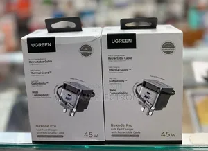 Ugreen Nexode Pro Gan Fast Charger With Retractable Cable