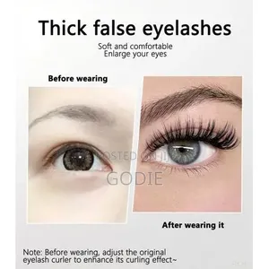 Sa 5 Different Pairs of Reusable Realistic False Eyelashes