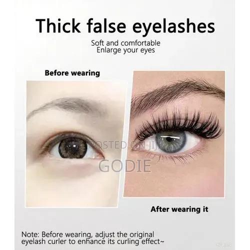 Sa 5 Different Pairs of Reusable Realistic False Eyelashes