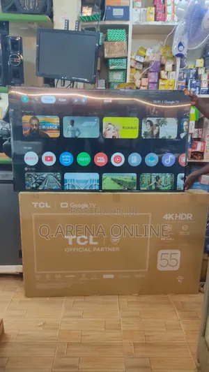 TCL 55 Inches Screen Tv Smart 3 Years Warranty Qled