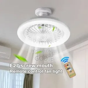 E27 Ceiling Fan Light Lamp Remote Control Multi-Function Ceiling Fans