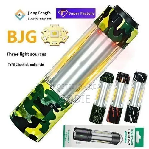 Versatile Multi-Mode Outdoor Led Flashlight and Camping Lantern