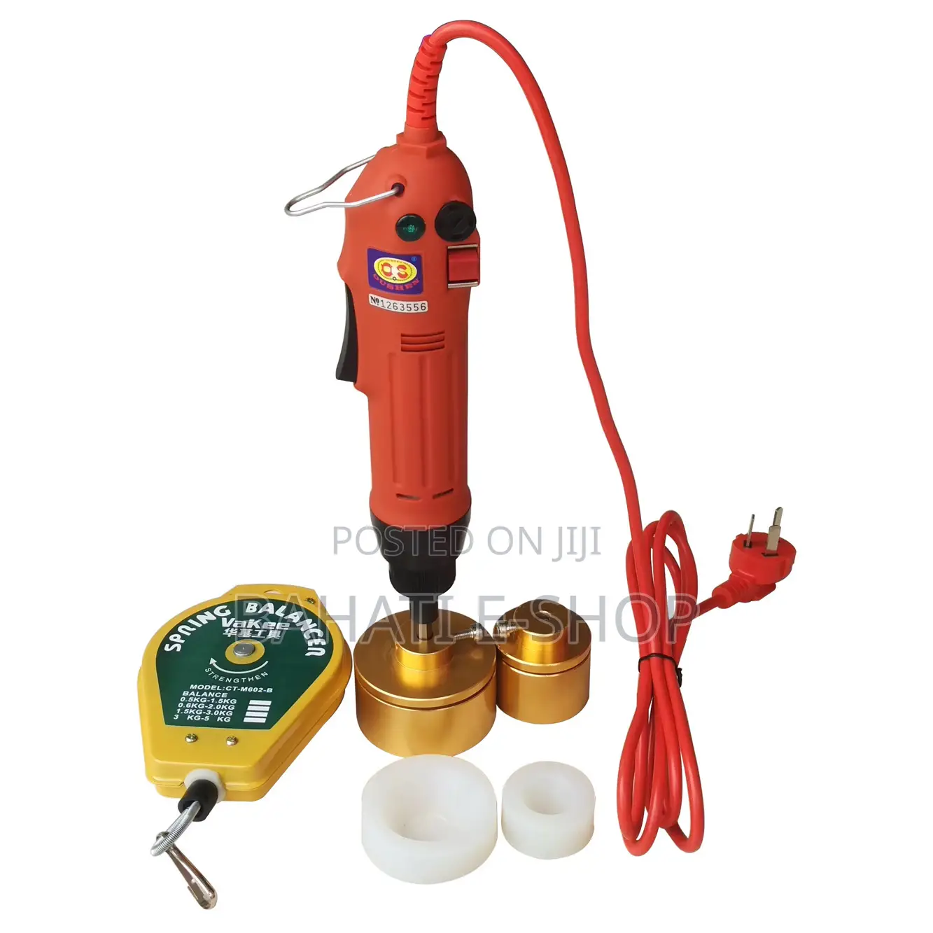 Electric Handheld Bottle Capper – 10–50mm