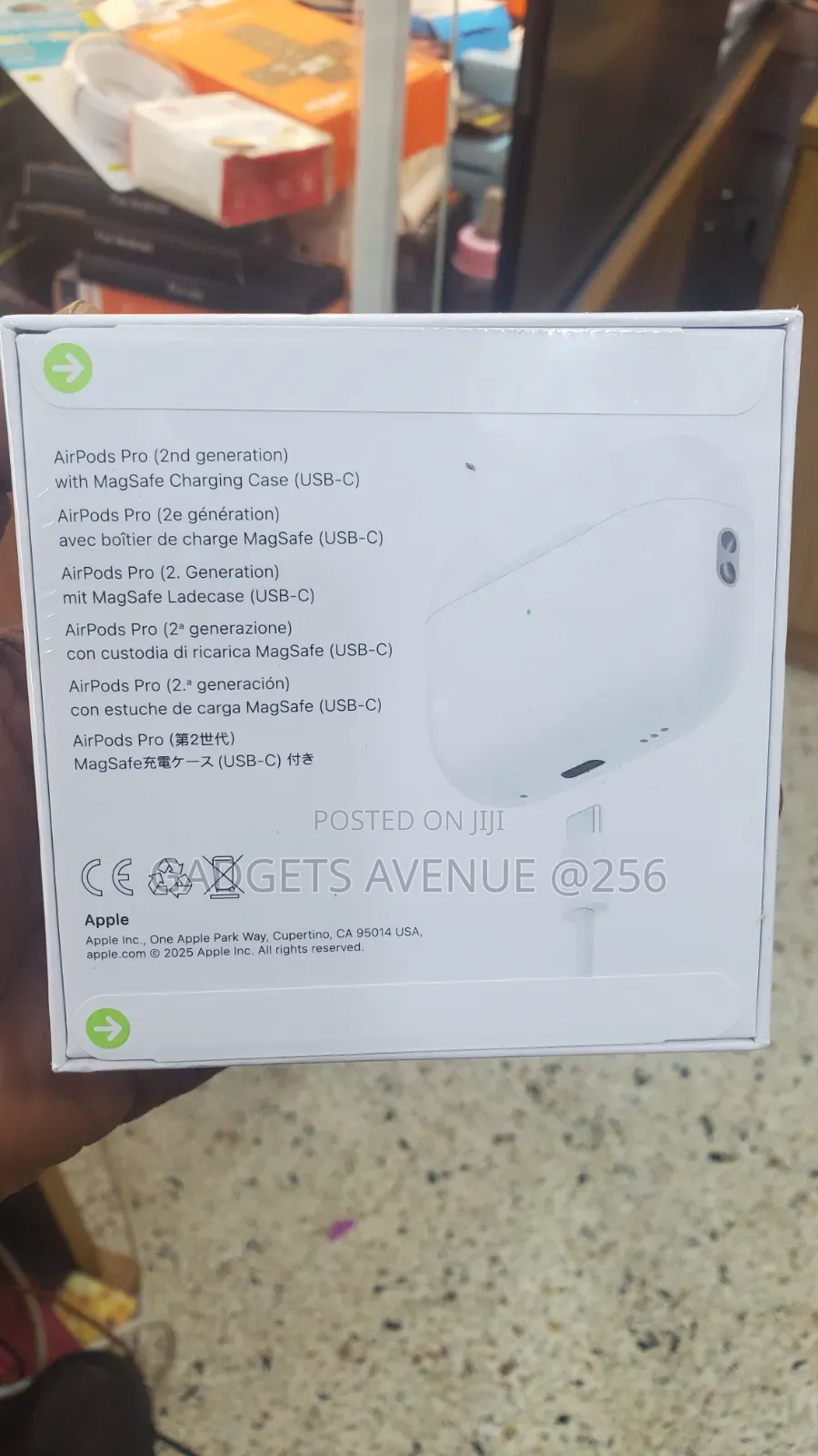 Apple Airpods Pro (2nd Generation) Wireless Earbuds.