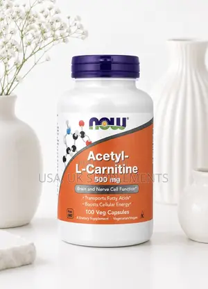 Acetyl L Carnitine 500mg 100veg Capsules