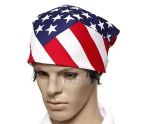 12 Pieces American Flag Bandana