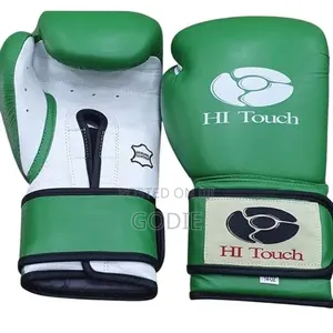 Boxing Gloves Made From Genuine Leather - Multi-Color.
