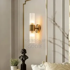 Hled Wall Lamp Featuring a Textured Glass