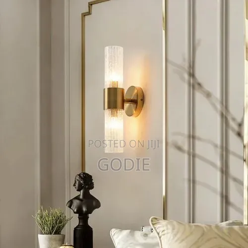 Hled Wall Lamp Featuring a Textured Glass